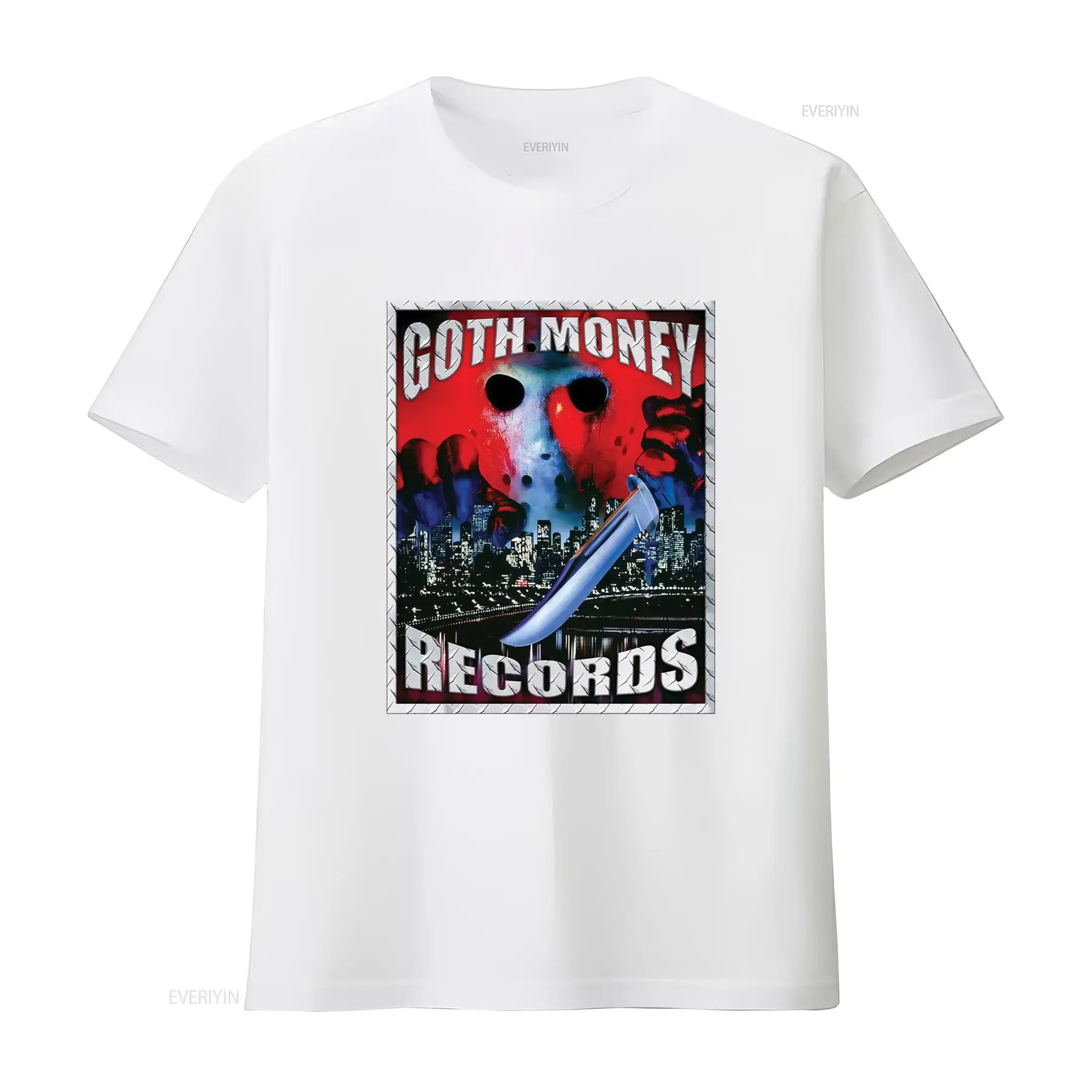 T-shirt Goth Money Records con - Vintage Fashion Logo recensione e prezzo