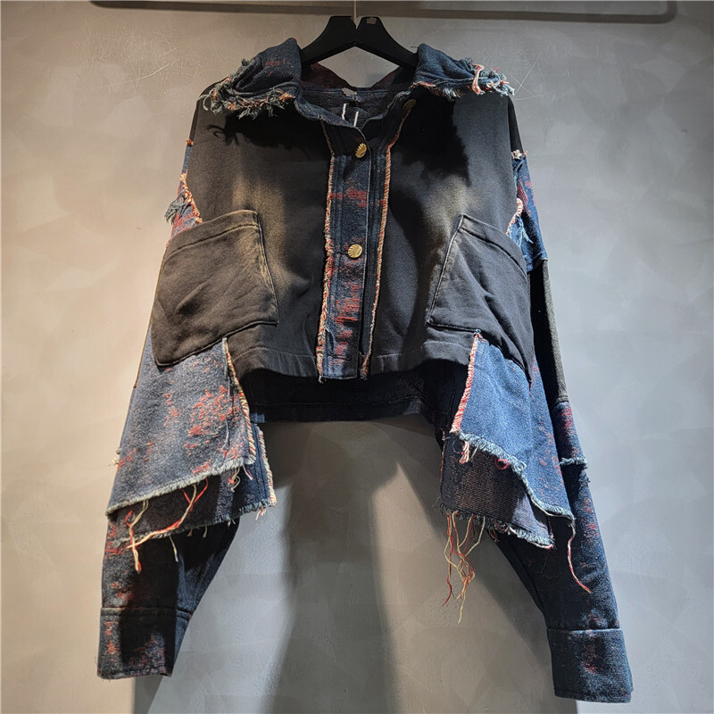 WTHT delle Nuove Donne di Modo - Patchwork Jean Jacket recensione e prezzo
