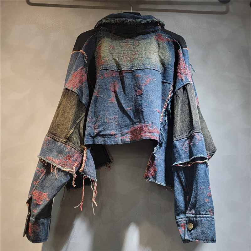 WTHT delle Nuove Donne di Modo - Patchwork Jean Jacket recensione e prezzo