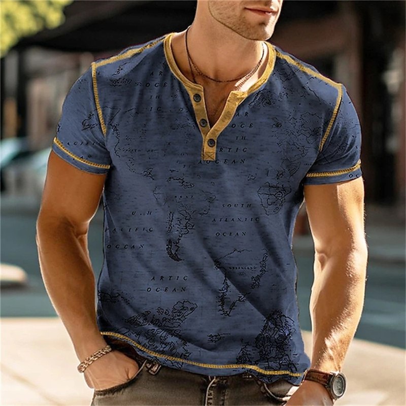 Camicie Henry da uomo con stam - Vintage Fashion For Men recensione e prezzo