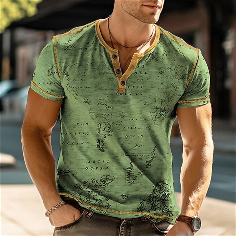 Camicie Henry da uomo con stam - Vintage Fashion For Men recensione e prezzo