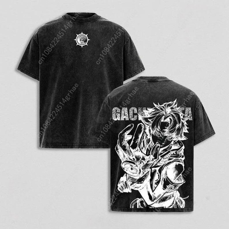 T-shirt Vintage Anime Gachiaku - Vintage Fashion T Shirts recensione e prezzo