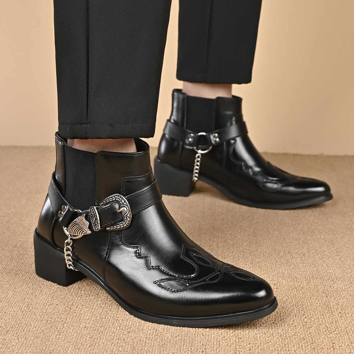 Stivali da Cowboy Vintage da U - Vintage Fashion For Men recensione e prezzo