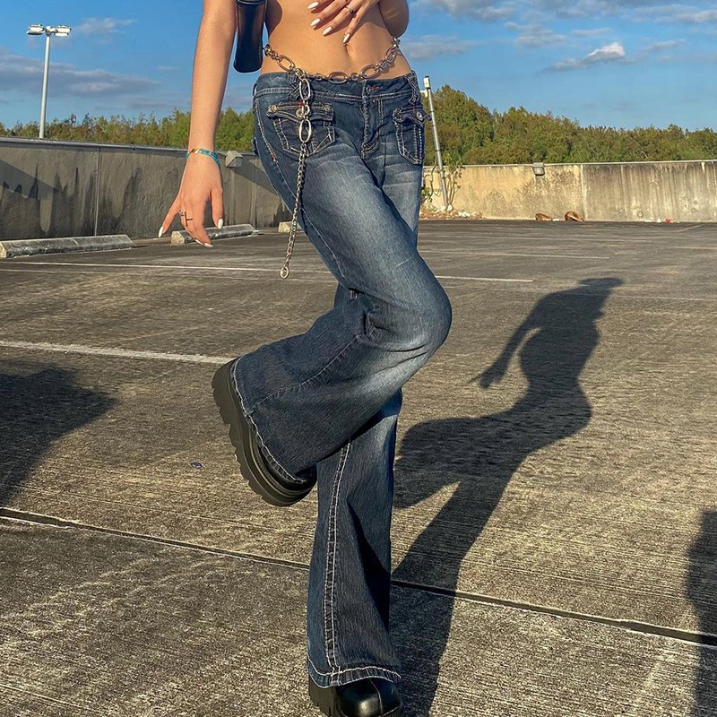 Jeans da Donna a Vita Bassa co - Vintage Fashion Instagram recensione e prezzo