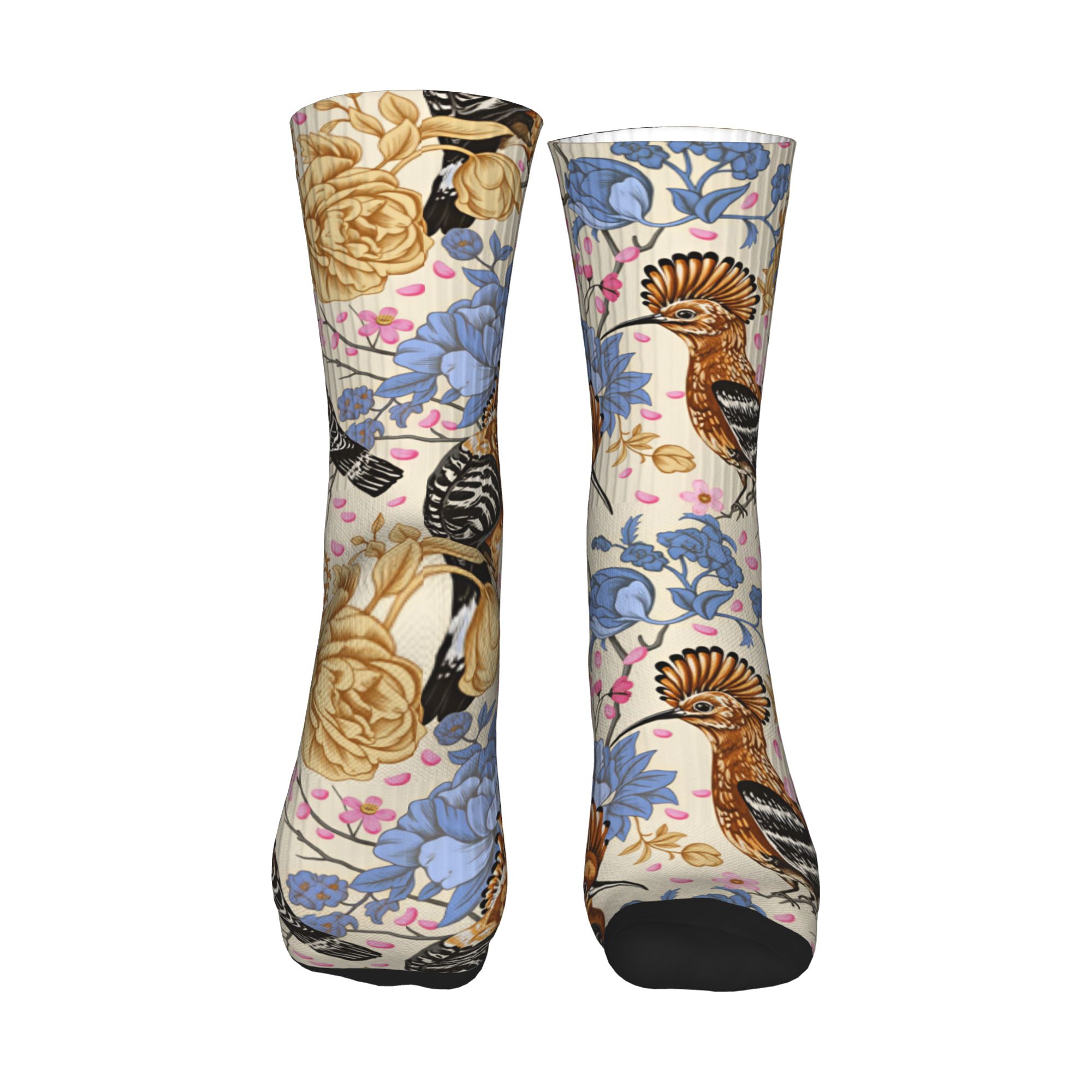 Calzini Hoopoe Bird Blue Peony - Vintage Fashion For Men recensione e prezzo